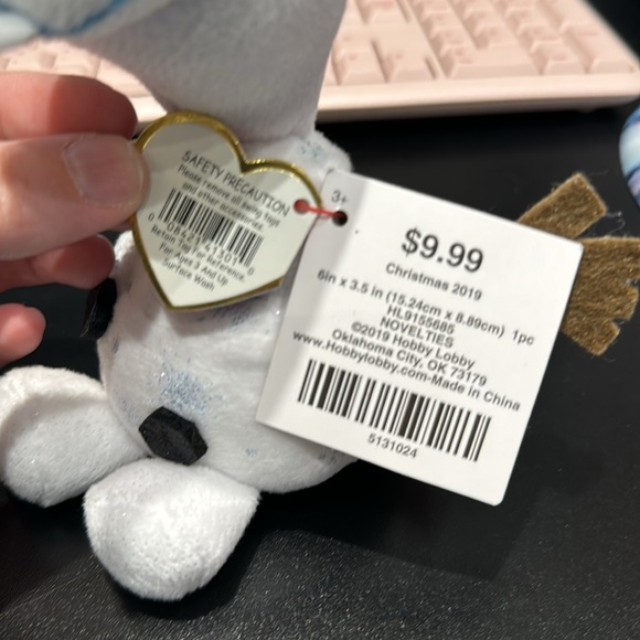 2019 8 inch Ty Sparkly Olaf brand new with tags - Picture 4 of 6
